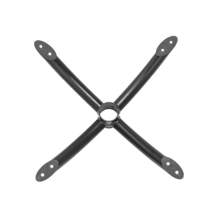 Black Metal Iron 4-Star Chair Base Chair Legs